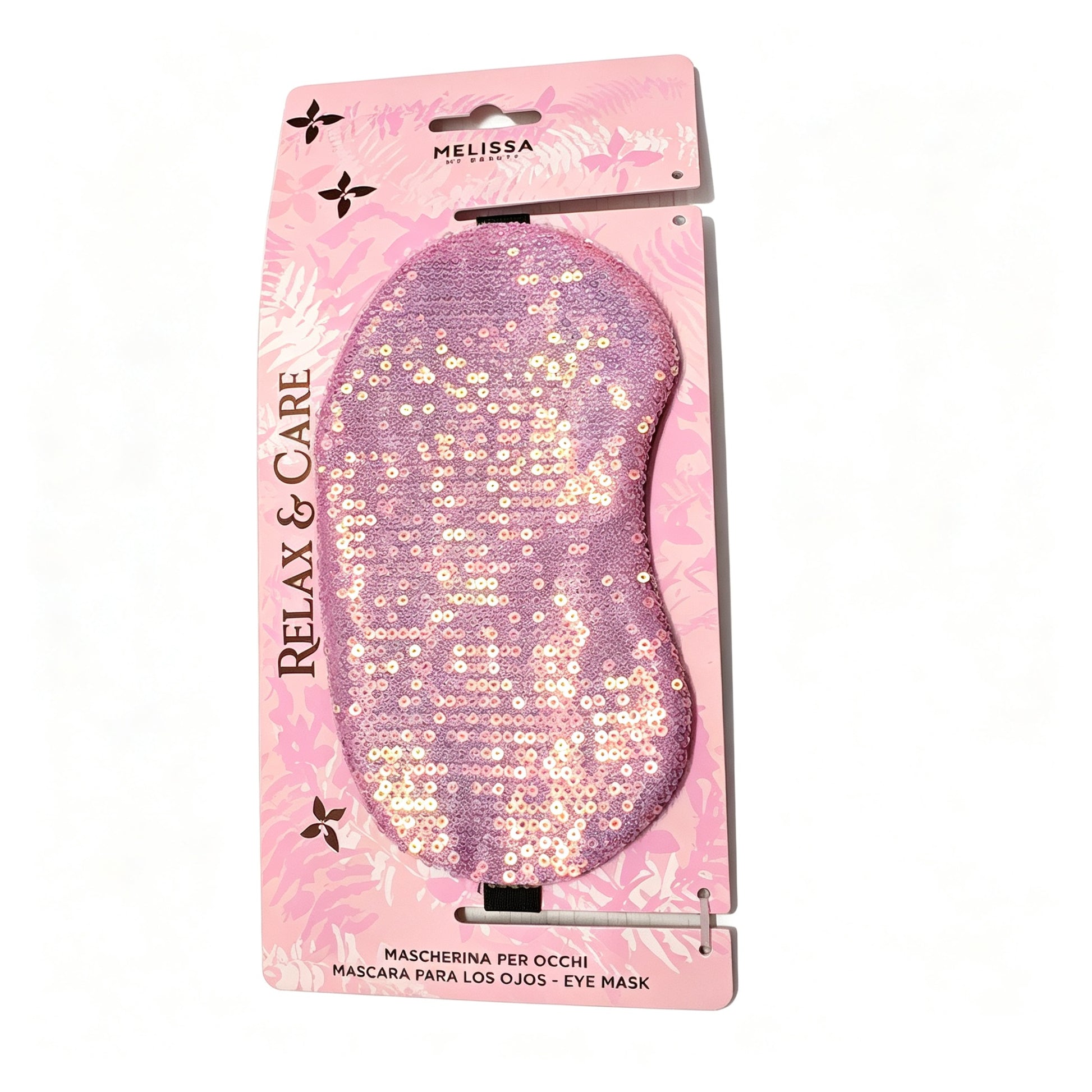 Maschera Sonno Decorata con Strass