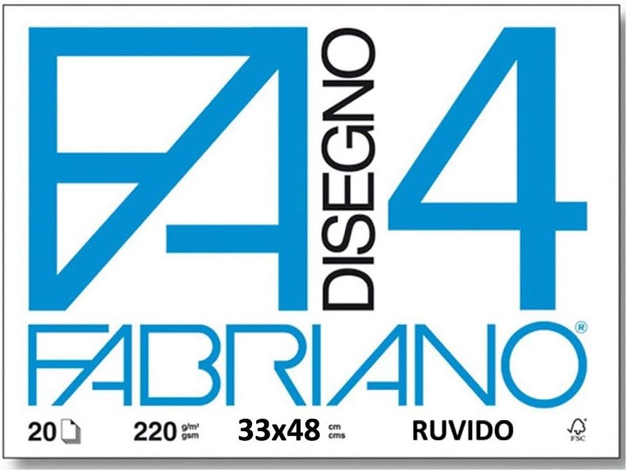 Blocco fabriano 797 - f4 33X48 fg.20 ruvido