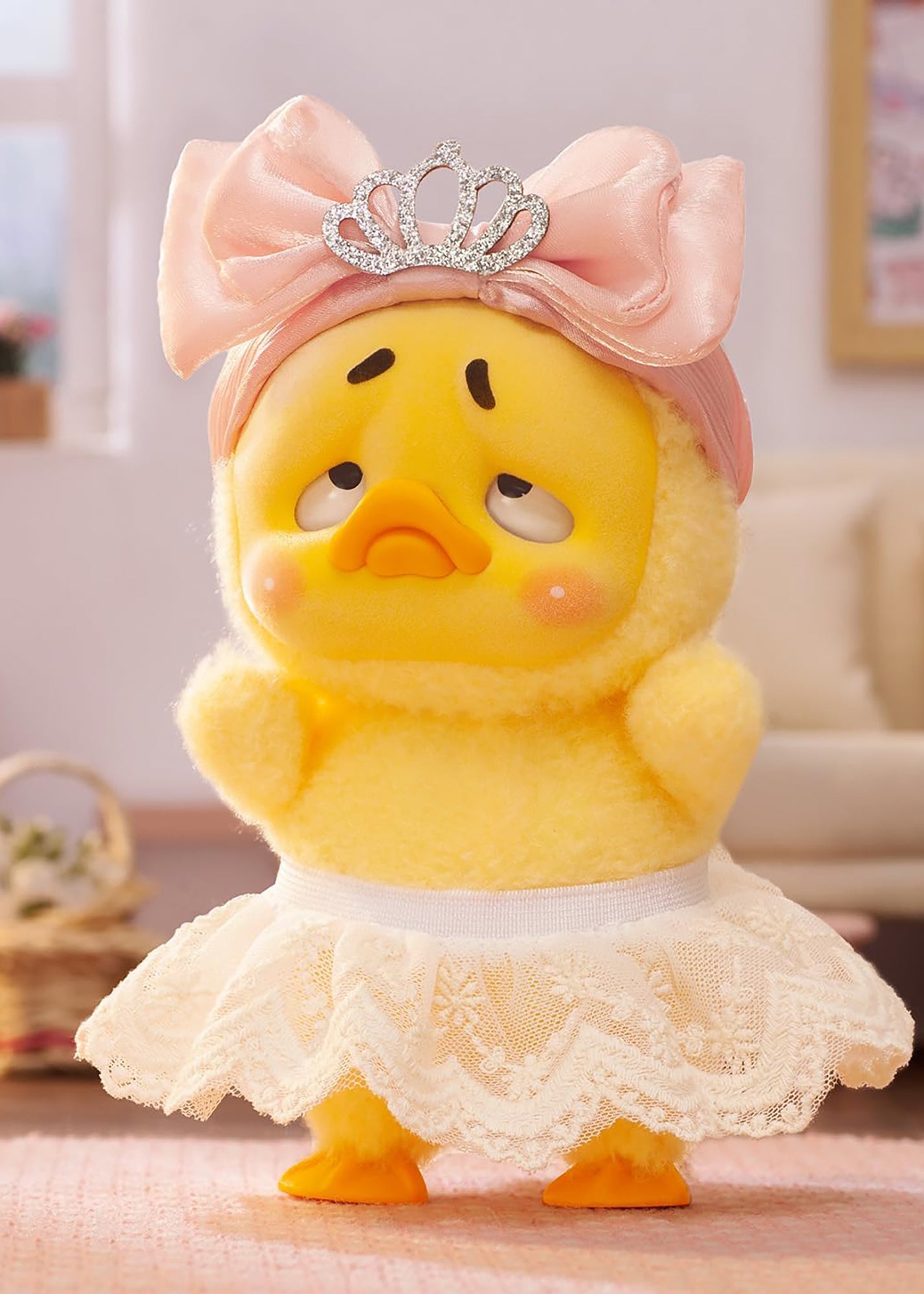 RONGCREATOR Upset Duck Mystery - Act Cute Duck 18 cm - 6 da collezionare (+1 segreto) - Vari stili - Peluche con PVC. Idea regalo originale, prodotto ufficiale. Figure da collezione. +12 Anni.
