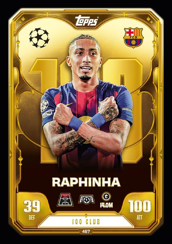 Topps UCC Match Attax 2025/26- Starter Pack - Esclusiva online! Contiene 48 carte più 4 carte esclusive e molto altro!