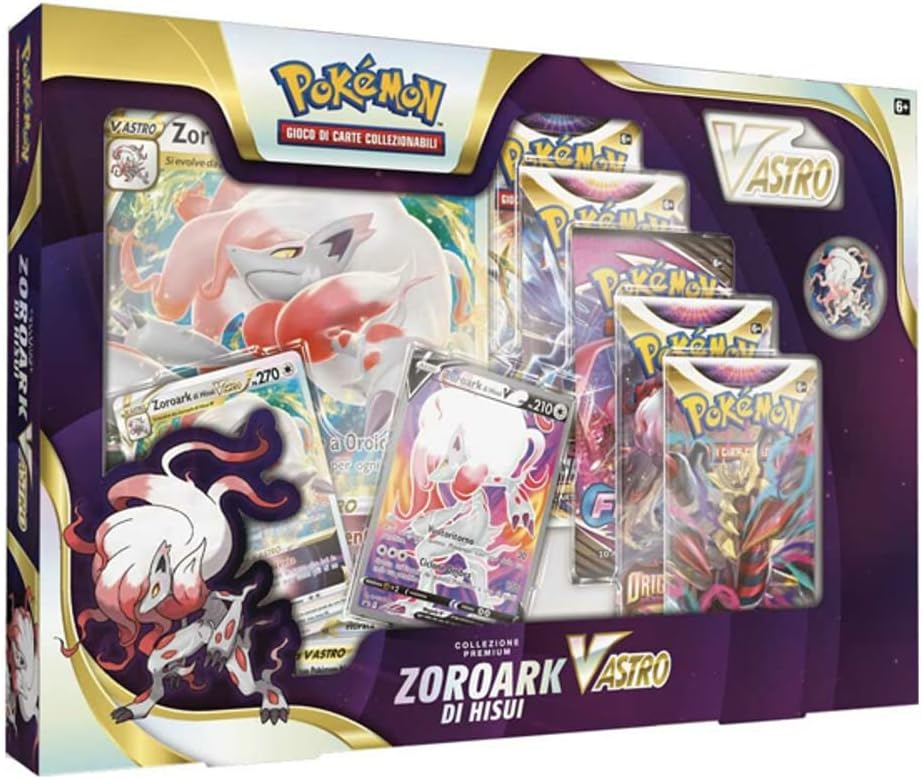 Pokemon Zoroark V-Astro di Hisui - Collezione Premium (ITA)