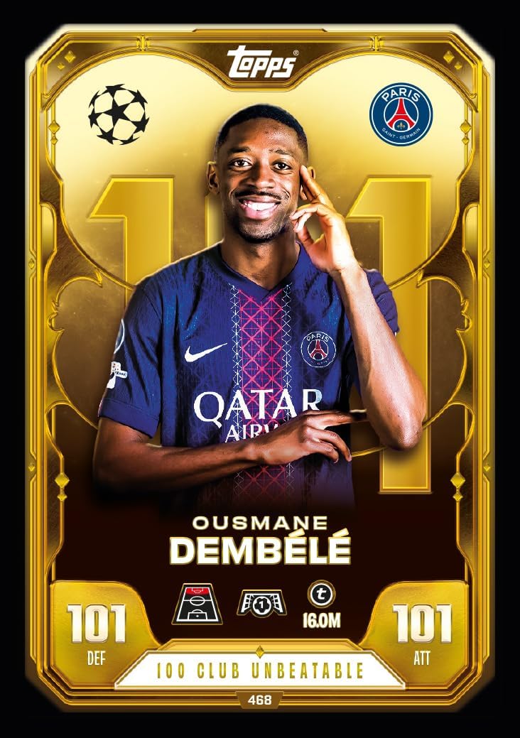 Topps UCC Match Attax 2025/26- Starter Pack - Esclusiva online! Contiene 48 carte più 4 carte esclusive e molto altro!