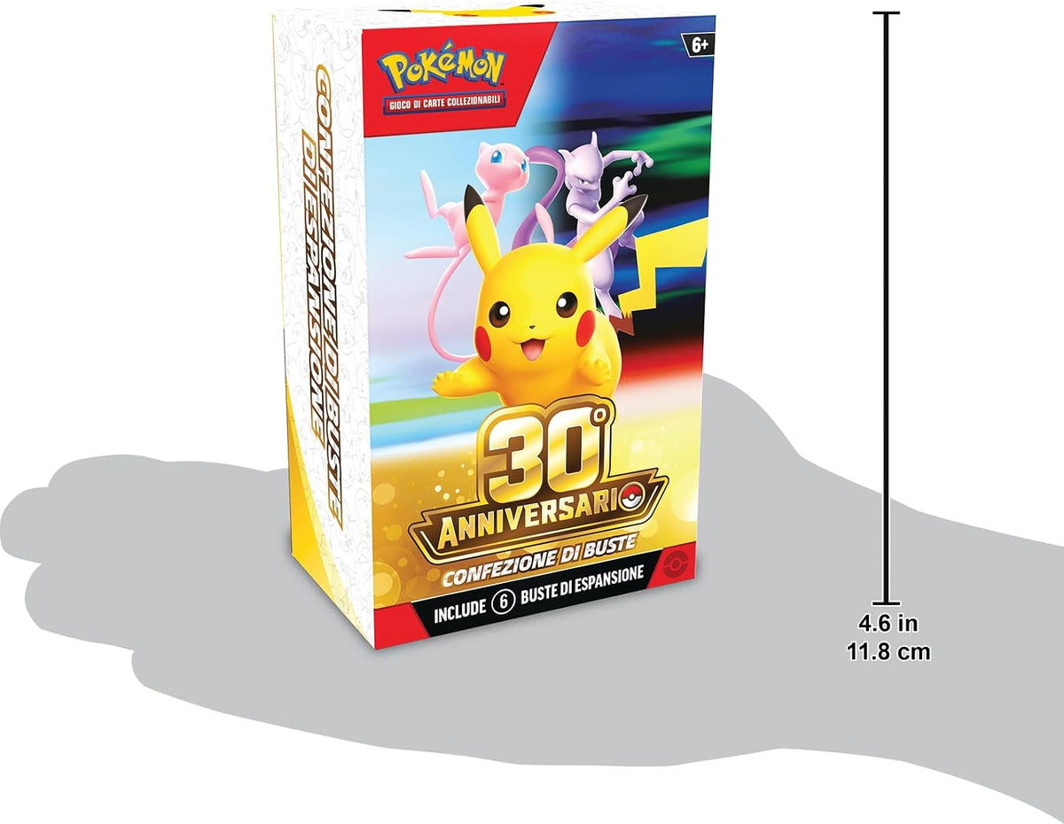 Pokemon 30° Anniversario – Bundle 6 Buste ITA