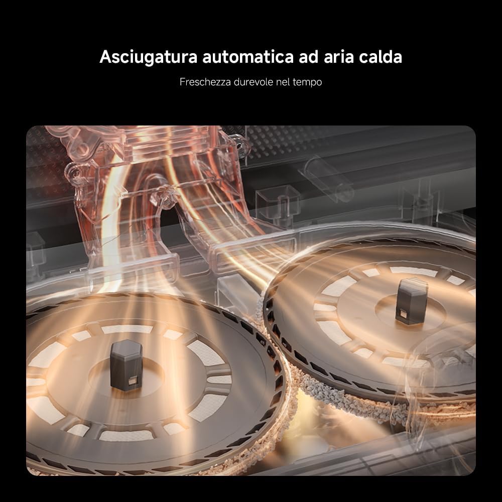 XIAOMI Robot Vacuum X20 Max Aspirapolvere Lavapavimenti