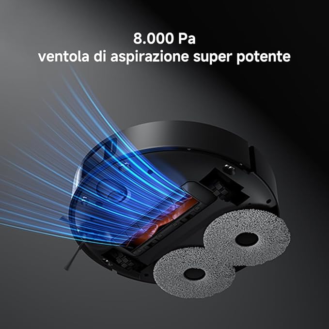 XIAOMI Robot Vacuum X20 Max Aspirapolvere Lavapavimenti