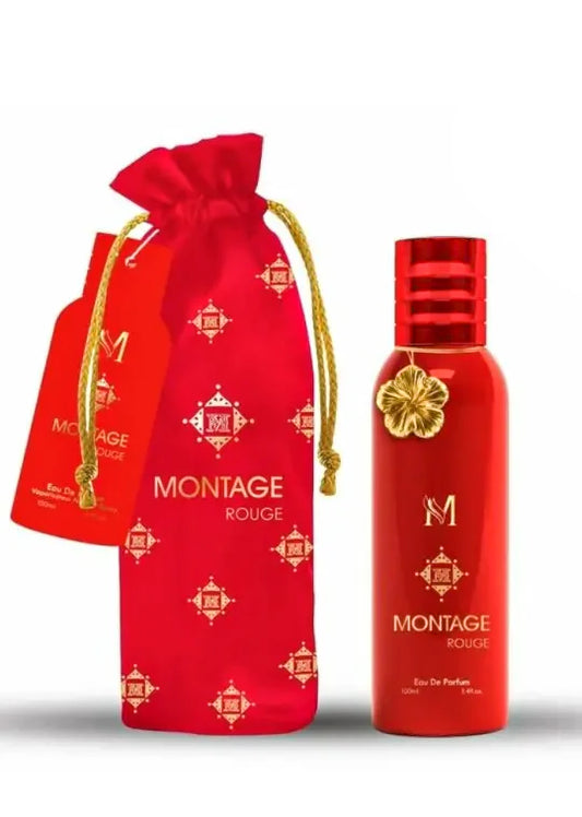Rouge- eau de parfum 100 ml Montage