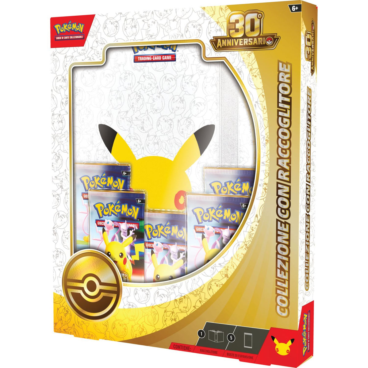 Pokémon 30° anniversario – collezione con raccoglitore