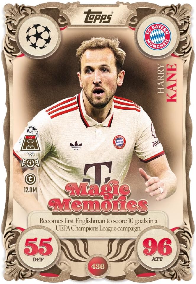 Topps UCC Match Attax 2025/26- Starter Pack - Esclusiva online! Contiene 48 carte più 4 carte esclusive e molto altro!