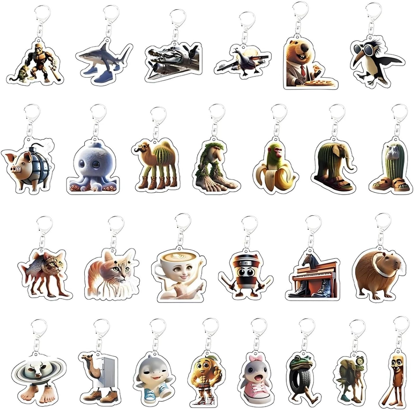 Italian Brainrot TCG Psychedelic Universe 14-card booster pack Artwork Random (IT)