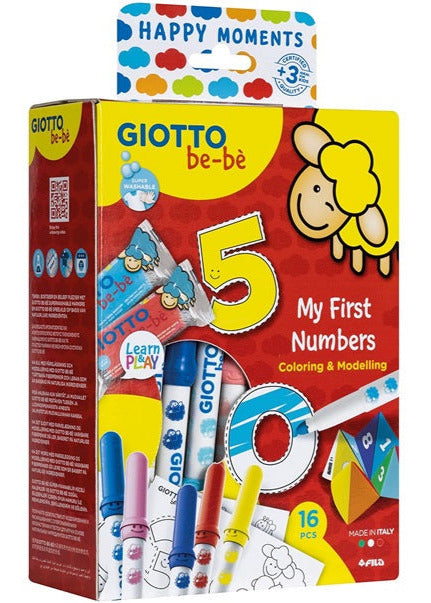 Giotto be-be happy moments my first numbres