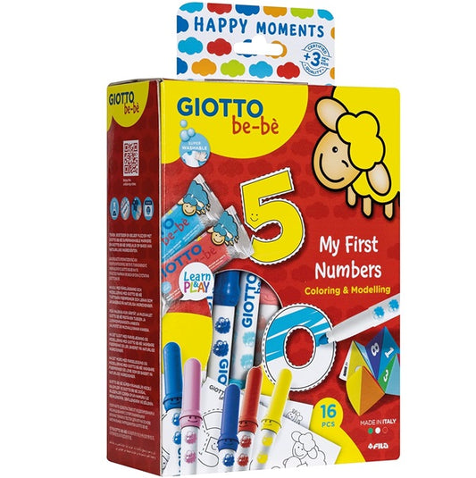Giotto be-be happy moments my first numbres