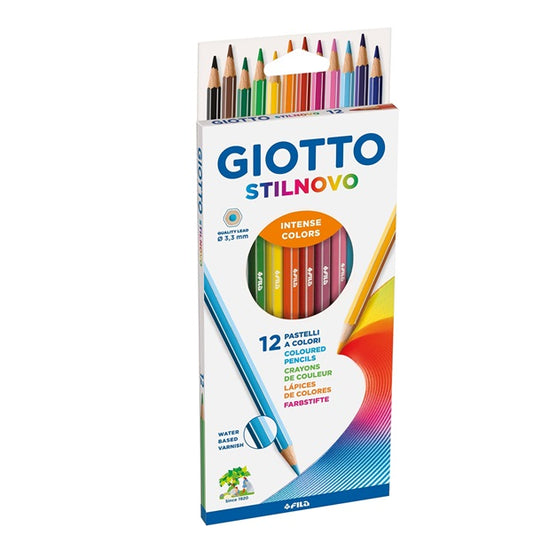 Pastello giotto stilnovo maxi sc. 12 colori 2259