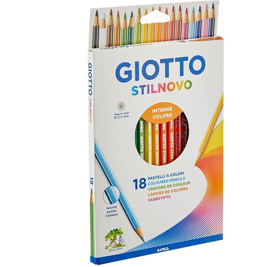Pastello giotto stilnovo 18 colori