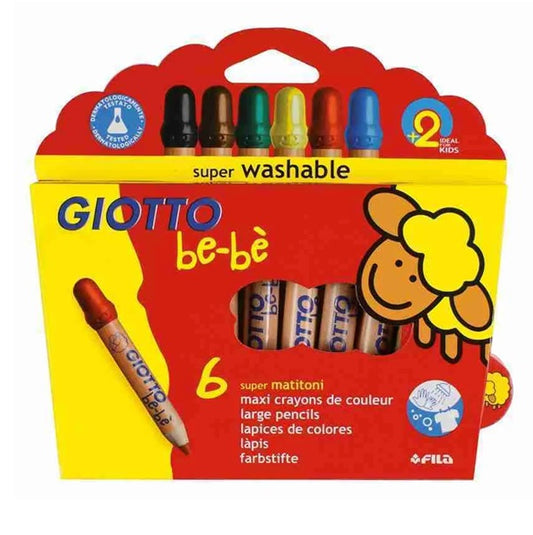 Pastellone giotto bebe da 6 pz
