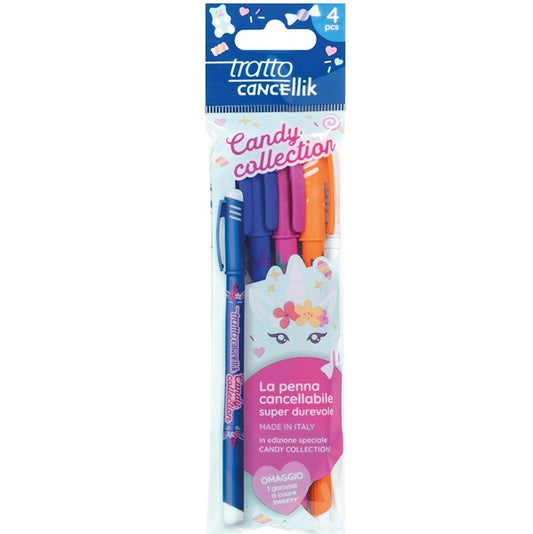 Tratto cancellik candy cobusta appendibile 4 pz +