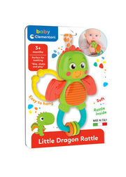 Rattles teething dinosaur