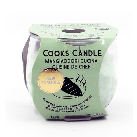 Petali candela in bicchiere mangiaodori cucina