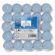 Candele profumate tealights 25 pezzi - fiori di cotone