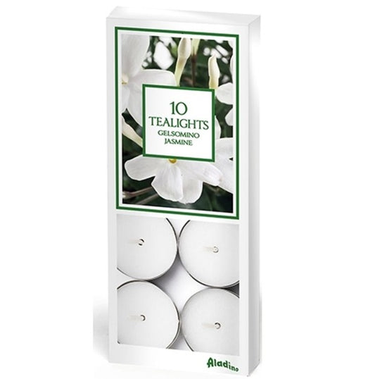 Aladino lumelle tealight 4h fragranza pz. 10 - gelsomino