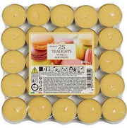 Candele profumate tealights 25 pezzi - vaniglia macarons