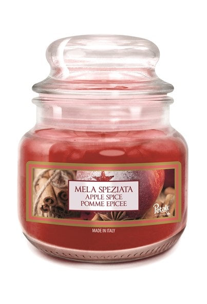 Petali candela profumata 25h zuccheriera piccola - mela speziata