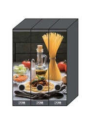 Set 3 registratori 8cm moon cardea