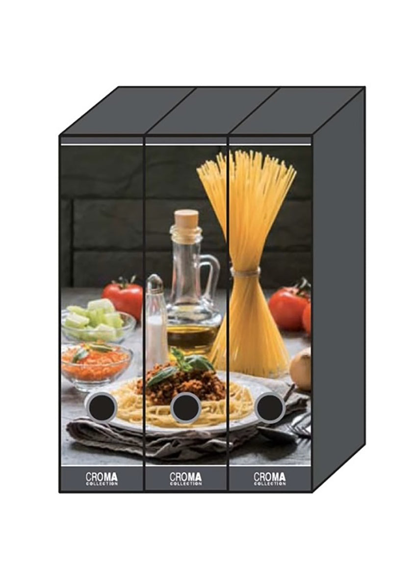 Set 3 registratori 8cm moon cardea