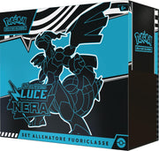 Pokémon Set Allenatore Fuoriclasse Elite Trainer Box Luce Nera Italiano New