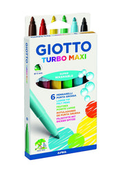 Pennarello Turbo Maxi Scatola 6 Colori