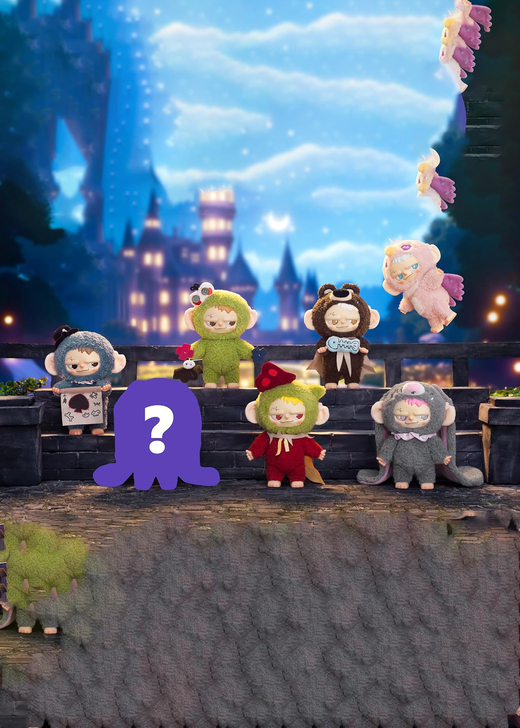 RONGCREATOR PiteNaught Mystery - Diavolo cattivo da 16 cm 6 da collezionare (+1 segreto) - Vari stili, motivo: peluche con PVC, idea regalo originale - Prodotto ufficiale. + 12 anni.