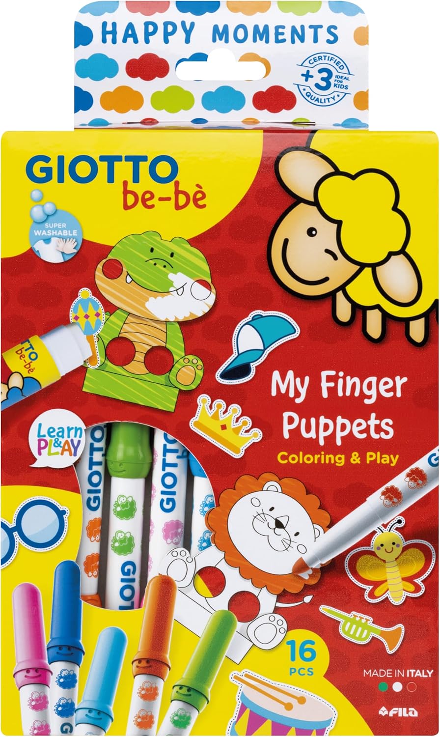 Giotto be-be happy moments my finger puppets