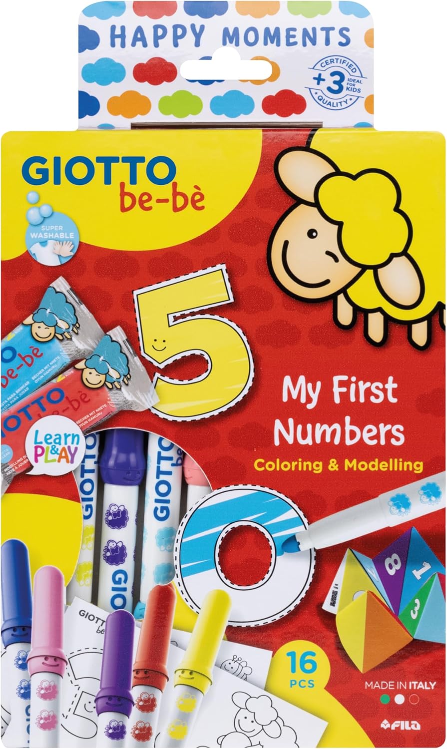 Giotto be-be happy moments my first numbres