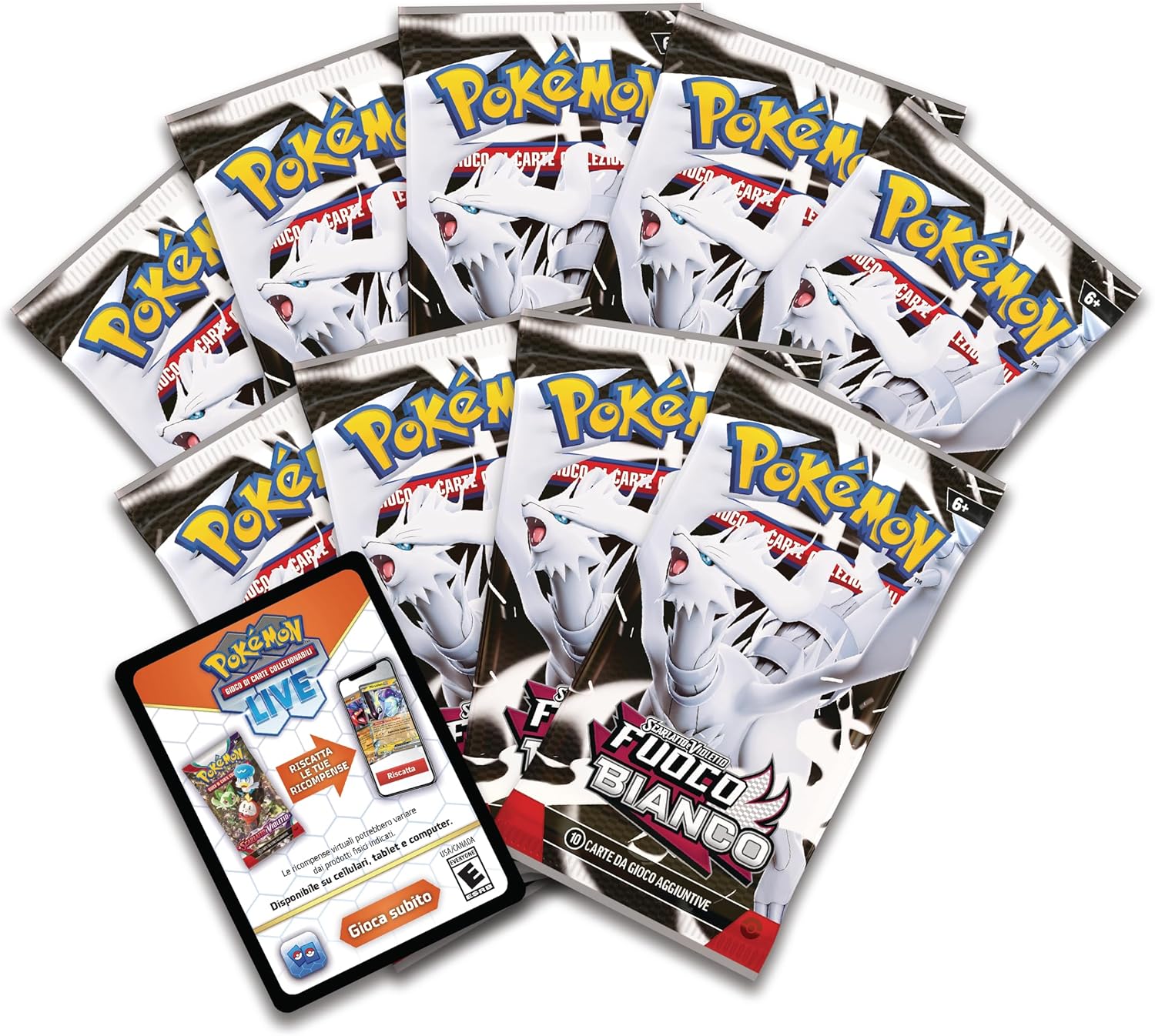 Pokemon Set Allenatore Fuoriclasse ETB Fuoco Bianco – Italiano