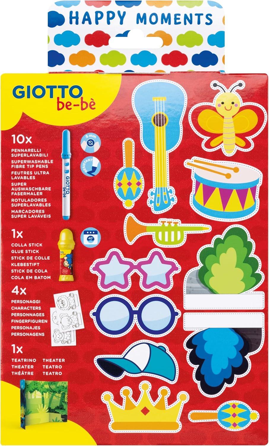 Giotto be-be happy moments my finger puppets
