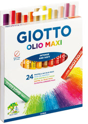 Pastello giotto scattola 24 colori
