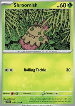 005-182 Shroomish IT- NEAR MINT