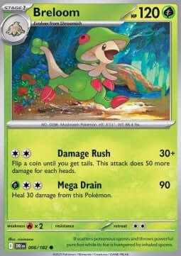 006-182 Breloom Reverse IT- NEAR MINT