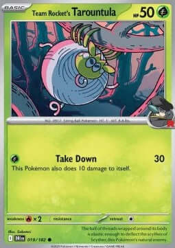 019-182 Tarontula Del Team Rocket Comune Reverse (IT) – NEAR MINT