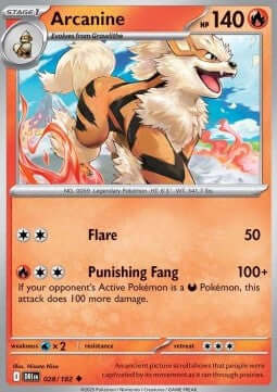 028-182 Arcanine (IT) - NEAR MINT