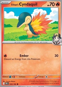 032-182 Cyndaquil Reverse IT - NEAR MINT