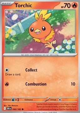 040-182 Torchic Reverse (IT) - NEAR MINT