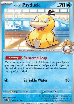 045-182 Psyduck di Misty IT - NEAR MINT