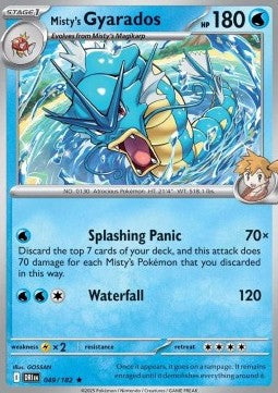 049-182 Gyarados di Misty (IT) - NEAR MINT