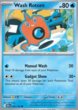 061-182 Rotom Lavaggio (IT) - NEAR MINT