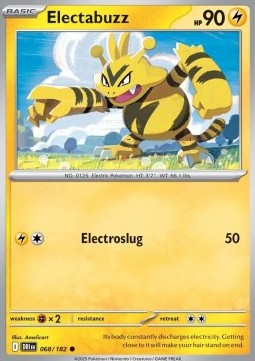 068-182 Electabuzz Reverse (IT) - NEAR MINT