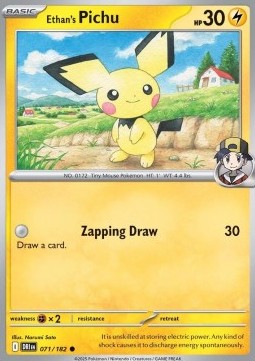 071-182 Pichu di Armonio Reverse (IT) - NEAR MINT
