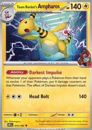 074-182 Ampharos del Team Rocket (IT) - NEAR MINT