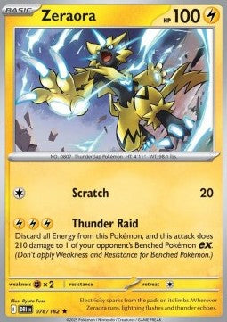 078-182 Zeraora (IT) - NEAR MINT
