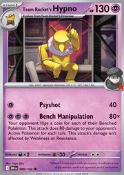080-182 Hypno del Team Rocket Reverse (IT) - NEAR MINT