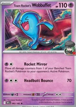 082-182 Wobbuffet del Team Rocket (IT) - NEAR MINT